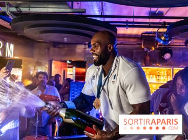 Teddy Riner fête sa 3e médaille d'or olympique à Paris -  judo 
