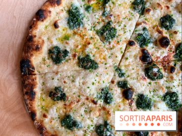 Oobatz - Pizza épinards ail