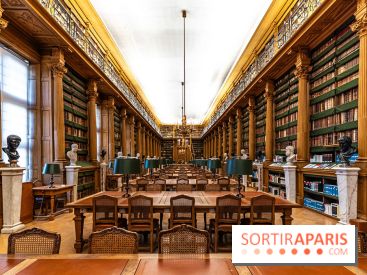 La bibliothèque Mazarine à l'Institut de France - les photos  -  A7C2100 HDR