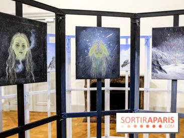 Ylva Snöfrid, exposition Cosmos et Vanitas à l'Institut suédois, nos photos - IMG 6408