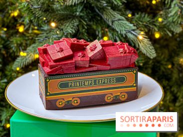 La Bûche de Noël 2024 du Printemps Haussmann par Bryan Esposito - image00024