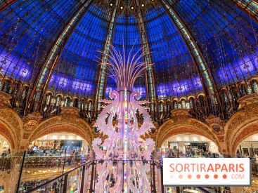 Le sapin de Noël des Galeries Lafayette 2024
