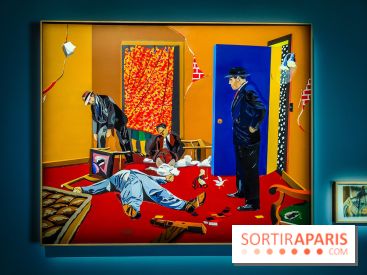 Exposition Faits divers : quand l'art contemporain raconte le crime au MAC-VAL - photos - IMG20241127111538