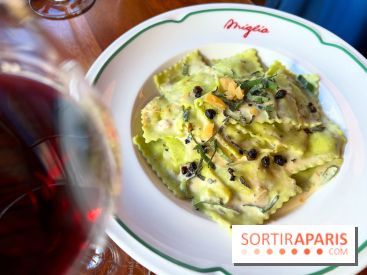 Miglia - Ravioli ricotta, sauge, parmesan