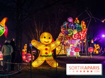 L'Odyssée Lumineuse 2024, le parcours de lumières au Parc Floral - les photos -  bonhomme pain d'épice