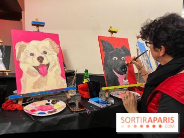 Paint your pet, l'atelier créatif pour peindre votre animal de compagnie - nos photos