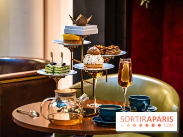 Le tea time de Noël de l'Officine du Louvre par Julien Delhome et Jade Genin 2024
