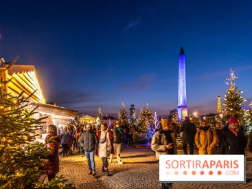 Le Marché de Noël de la Place de la Concorde à Paris -  A7C9421