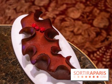 Le salon de thé de Noël du George V pour une pause gourmande - les photos  -  bûche de Noël