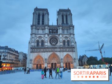 Notre-Dame de Paris - visuels - nuit
