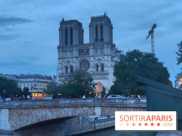 Notre-Dame de Paris - visuels - nuit