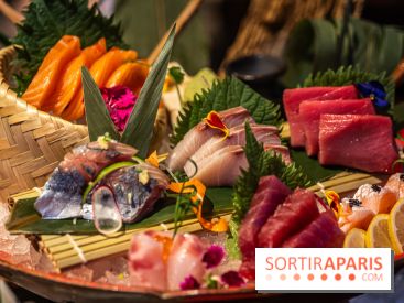 Pink Koï Paris - restaurant japonais -  sashimis