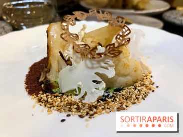 Campelli - Chou-fleur rôti, tahini, sésame