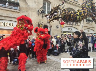 Défilé du Nouvel An Lunaire-Chinois Faubourg Saint-Honoré  - IMG20250205125006