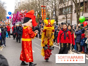 Défilé du Nouvel an Lunaire - Chinois 2025 Paris 13e - les photos