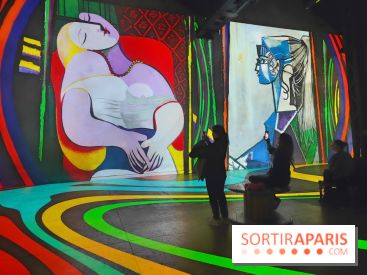 Picasso à l'Atelier des Lumières - Le Rêve, 1932, © Succession Picasso 2024