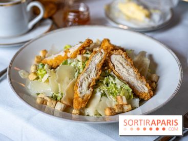 Le brunch confidentiel de l'Hotel Particulier de Montmartre -  salade ceasar