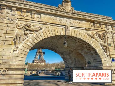 Île aux Cygnes - Viaduc de Passy