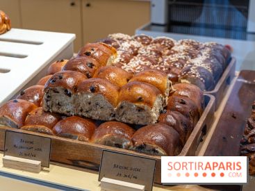 Chamboule boulangerie artisanale Paris 18e - brioches à la coupe