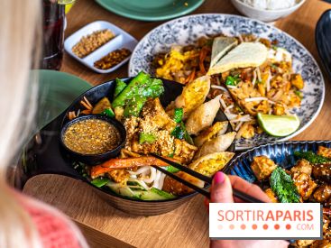 Buja restaurant végétarien thaï et Viet Paris 13e - photos - bo bun coco