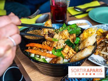 Buja restaurant végétarien thaï et Viet Paris 13e - photos - pas thai