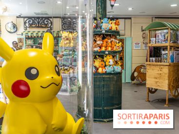 Premiere boutique Pokémon de Paris en photo