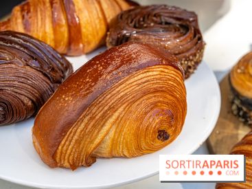 La boulangerie de Christophe Louie lance les nouvelle viennoiseries folles d'Anthony Nguyen - pain au chocolat
