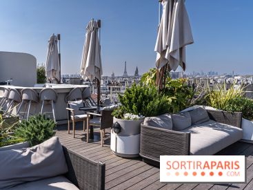 Rooftop de Dame des Arts, la terrasse panoramique sur les toits de Paris - photos