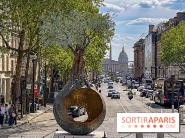 Exposition en plein air des œuvres monumentales d'Andrea Roggi, quartier Faubourg Saint-Honoré - image00011