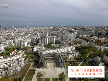 Ballon de Paris au parc André-Citroën : nos photos du vol à bord de l'aéronef - visuel Paris - vue aérienne Paris - vue toit Paris