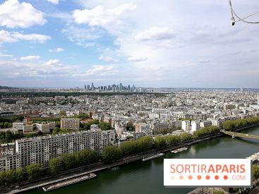 Ballon de Paris au parc André-Citroën : nos photos du vol à bord de l'aéronef - visuel Paris - vue aérienne Paris - vue toit Paris