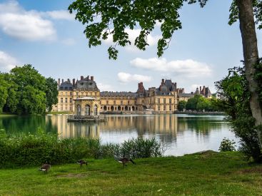Château de Fontainebleau - jardin du parc du Château de Fontainebleau