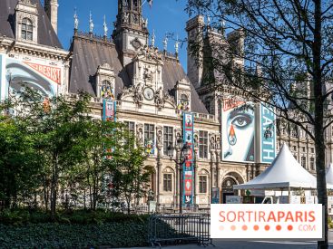 Hôtel de Ville - De Paris à Belem - Forêt Urbaine - Obey  - A7C03307