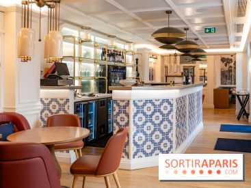 Maison Delano restaurant et terrasse cachée Paris 8e - bar