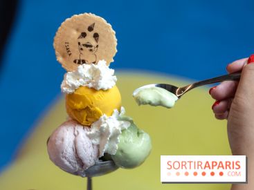 Le pop-up de glace Café Isaka à la Samaritaine avec salon de thé