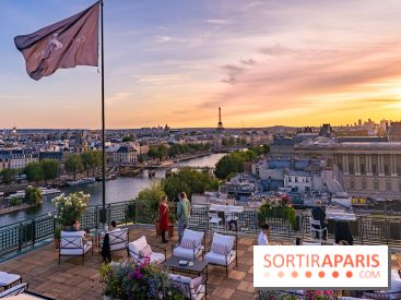 Céleste, le bar estival en rooftop du Cheval Blanc se dévoile