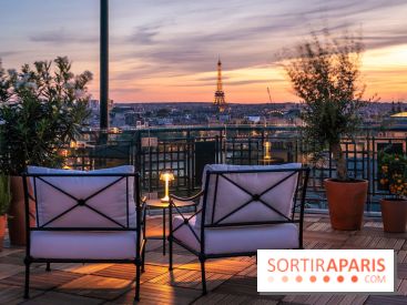 Céleste, le bar estival en rooftop du Cheval Blanc se dévoile
