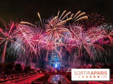Le feu d’artifice du 14 juillet 2025 de Paris - les photos
