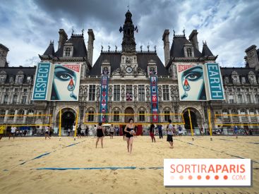 Beach-Volley à l'Hôtel de Ville