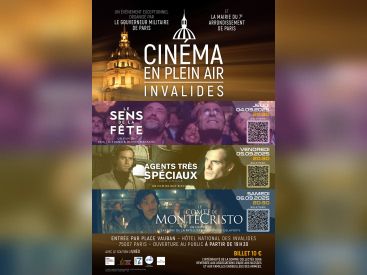 Les Invalides font leur cinéma - Affiche cinéma en plein air 2025