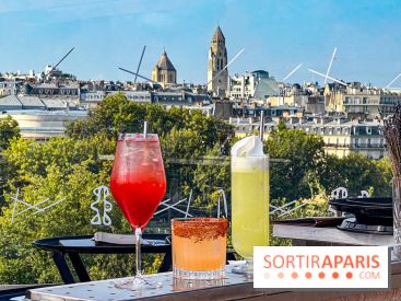 Bar Les Ombres : cocktails & tapas sur le rooftop du Musée du Quai Branly avec vue sur la tour Eiffel
