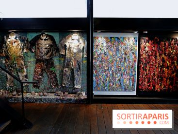 JonOne : nos photos de son exposition rétrospective sur Fluctuart à Paris