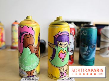 Les Bombasphères : nos photos de l'expo de street art à la Lab Galerie à Paris