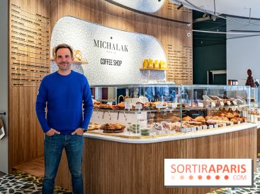 Le Coffee Shop Michalak au Printemps Haussmann, les photos