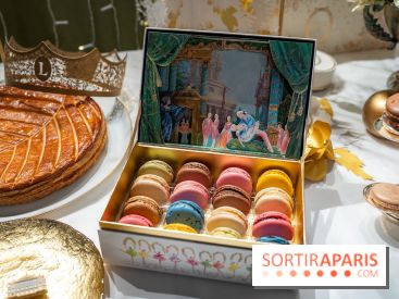 Les bûches et créations de Noël et fêtes de Ladurée 2025