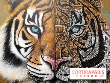 Ardif : nos photos de son exposition 'Felines Mechanimal'