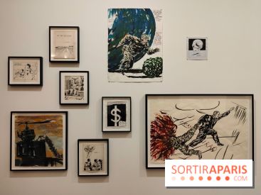 Underground : l'exposition ironique de Raymond Pettibon au Musée Picasso - nos photos - fotor 1760090637764