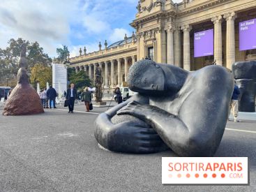 Art Basel Paris 2025 : des œuvres contemporaines envahissent l'avenue Winston Churchill, photos