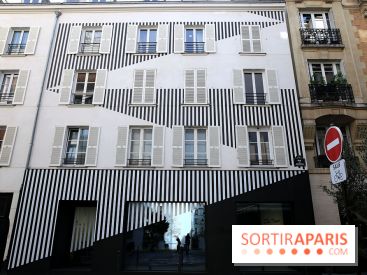 Daniel Buren et Miles Greenberg, nos photos de l'expo au Reiffers Art Inititiatives à Paris