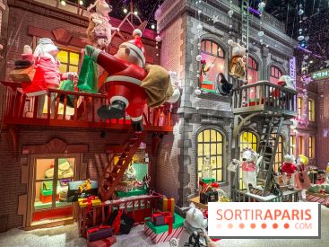 Les vitrines de Noël du Printemps Haussmann à Paris 2025 avec Diane Kruger, les photos